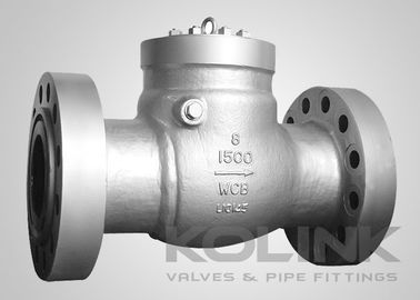 ความดันประทับตรา Swing Check Valve ประเภท 600-2500 ความดันสูง