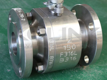 กลองเหล็ก 2-pc วาล์วลูกกลองประเภท 150-1500 ดาวลูกกลอง Flanged