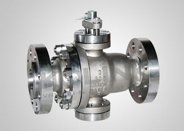 วาล์วลูกกลองที่นั่งโลหะอุณหภูมิสูงสําหรับเหมือง DN15-DN600