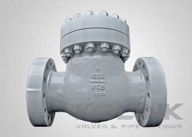 เครื่องปรับความดันสูง วาล์วตรวจสอบ Flapper Swing สําหรับการไหลระบายแนวราบ 600 - 2500 LB