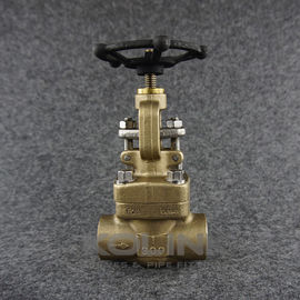วาล์วลูกโลกทองเหลือง หน้าแปลน NPT JIS CAC703 C95200 C95500